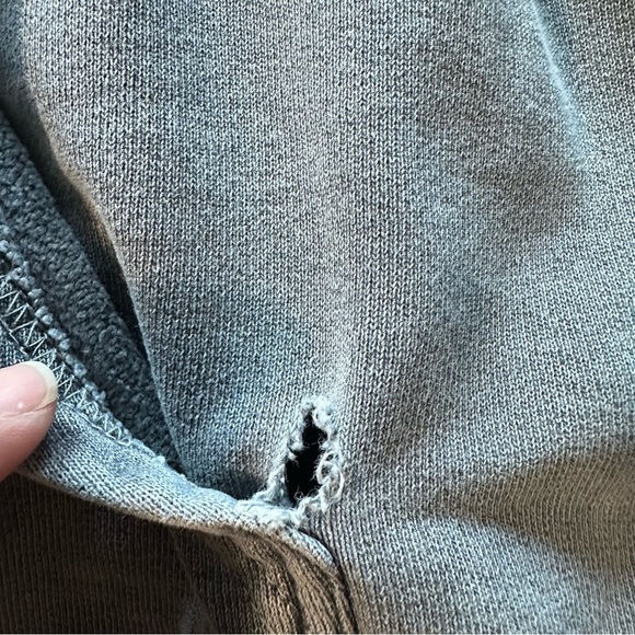 TALENTLESS Gray Sweatshirt Hoodie Casual Style - Picture 7 of 7